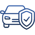 Ícone de carro protegido